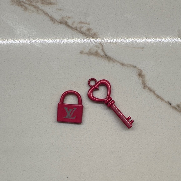 Authentic Upcycled Louis Vuitton Charm Set - Picture 1 of 2